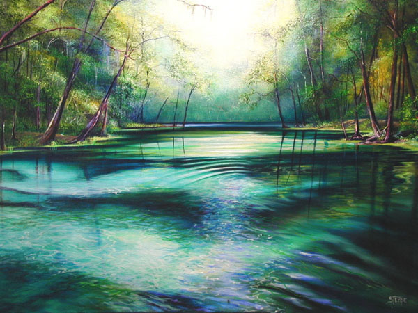 ginnie springs light 2.jpg (92679 bytes)